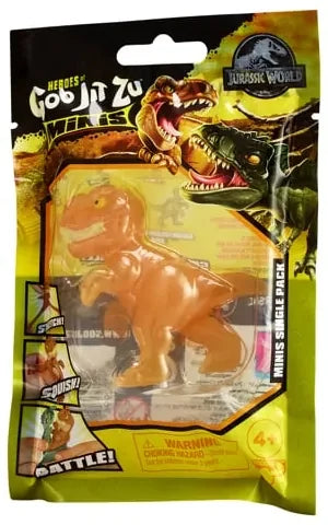 Goo Jit Zu Jurassic World Mini - T-Rex Amber
