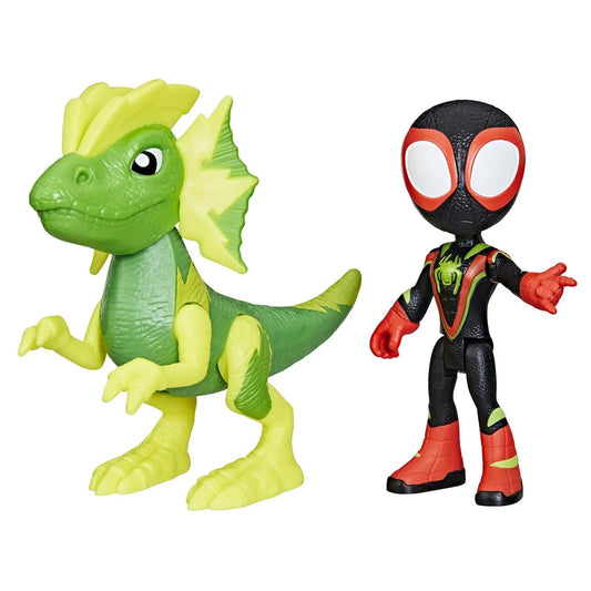 Spidey si Prietenii Extraordinari - Set Miles Morales Si Electrozaur