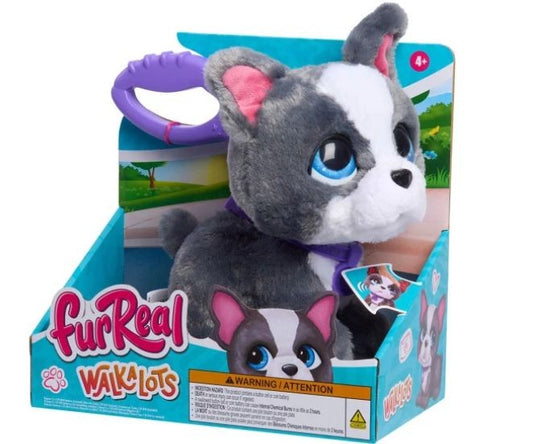 Fur Real Walkalots Jucarie interactiva - Buldog Francez / 2