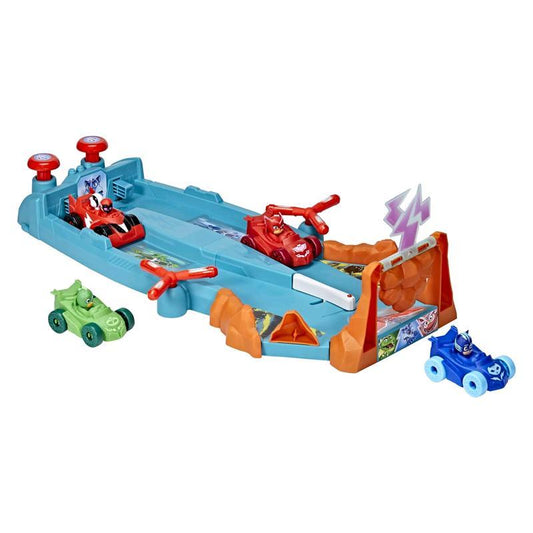 Set de joaca - Eroi in pijamale Animal Power Smash and Zoom Racetrack