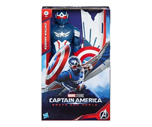 Figurina Captain America Brave New World Deluxe Titan, 30 cm