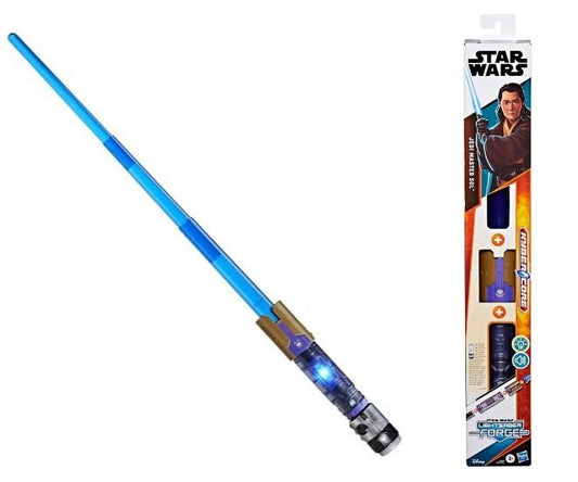 Star Wars Sabie Cu Lumini Lightsaber Forge -Jedi Master Sol