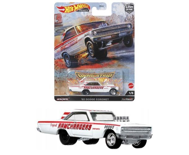 Hot Wheels Drag Strip 65 Dodge Coronet, 1/65