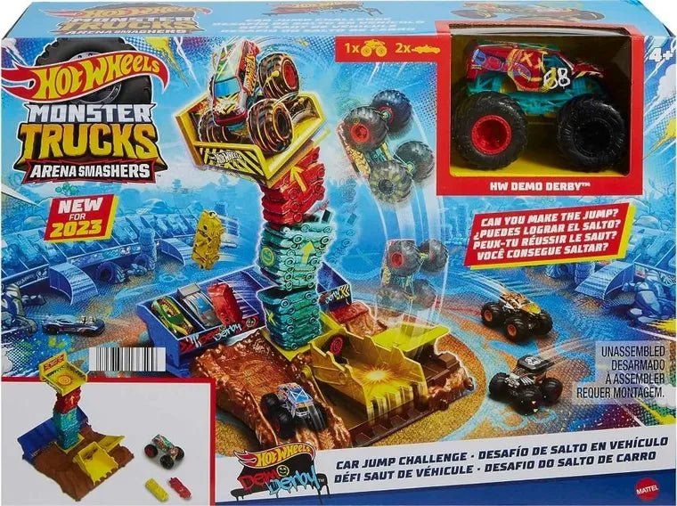 Set Monster Trucks Live -  Sarituri cu masina