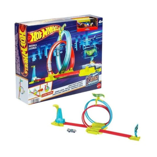 Set de pista Hot Wheels Laser Stunt Slamway