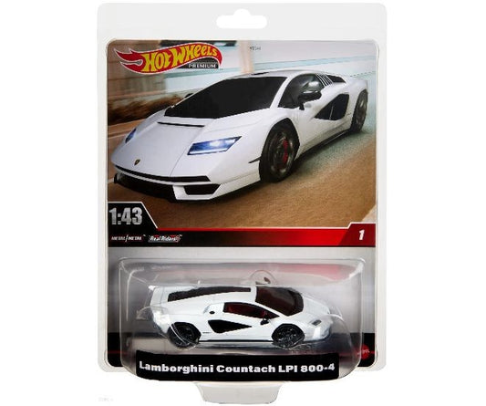 Hot Wheels Premium 1:43 -Lamborghini Countach LPI 800-4
