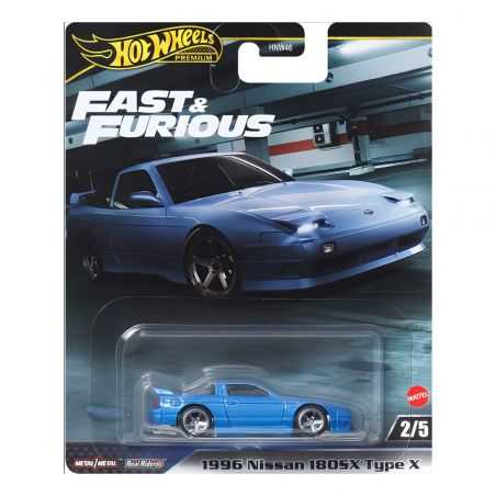 Masinuta Hot Wheels Fast and Furious - 1996 Nissan 180SX Tip X