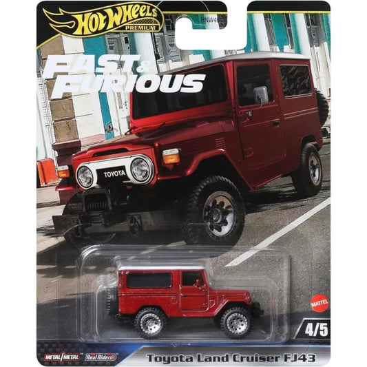 Masinuta Hot Wheels Fast and Furious - Toyota Land Cruiser FJ43