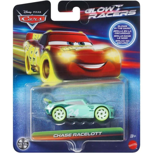Disney Cars masinuta Glow Racers - Chase Racelott