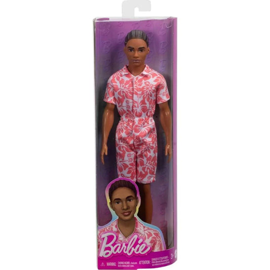 Papusa Barbie Fashionista Ken in salopeta