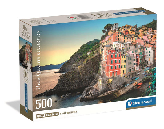 Puzzle Compact 500 Piese - Riomaggiore Coast