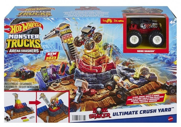 Set de joaca Hot Wheels Monster Trucks - Arena Smashers, Bone Shaker