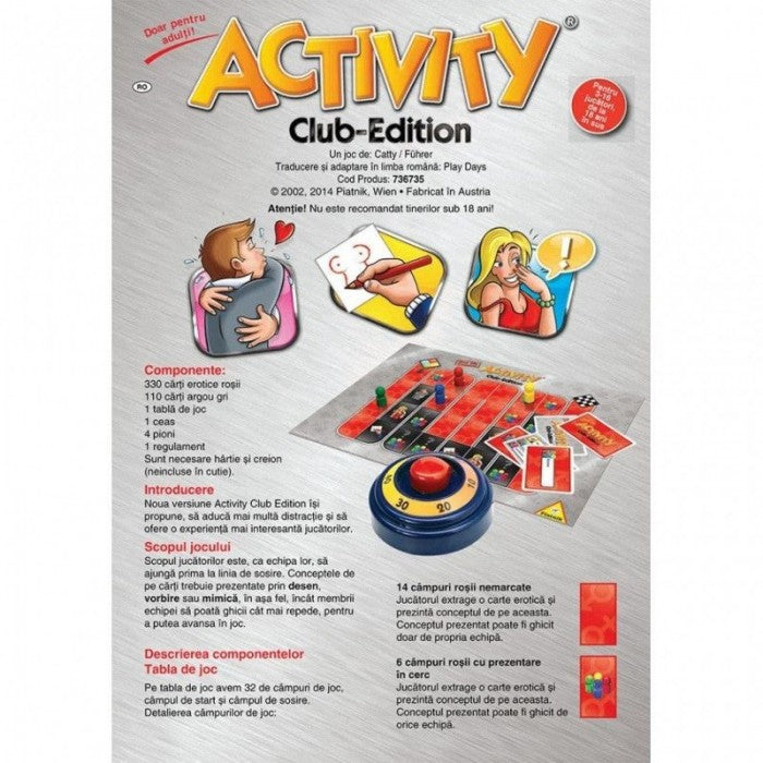 Joc Activity Club Edition 736735