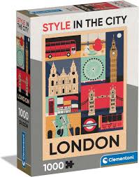 Puzzle Compact 1000 Piese - Style In The City London