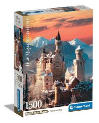 Puzzle Compact 1500 Piese - Neuschwanstein
