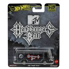 Hot Wheels Pop Culture Mtv Tour Bus, 1.64