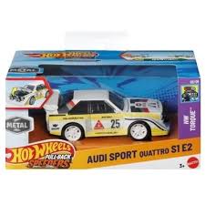 Hot Wheels Pull-back Speeders - Audi Sport Quattro S1 E2