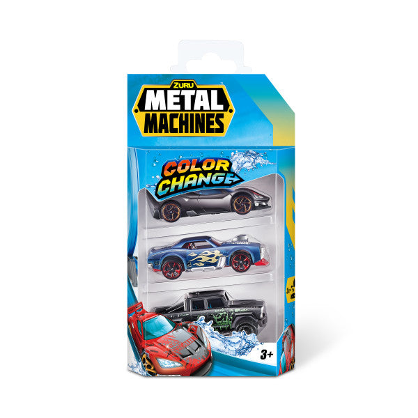 Set 3 masinute metalice, color change