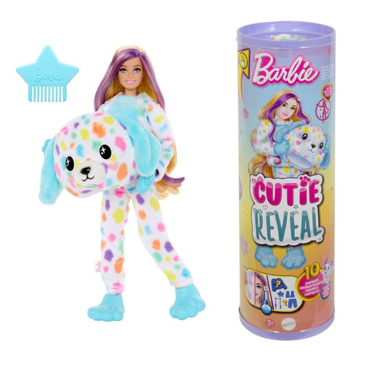 Papusa  Surpriza - Barbie Cutie Reveal, Dalmatian