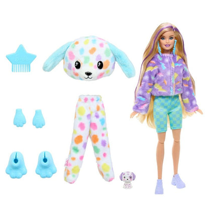 Papusa  Surpriza - Barbie Cutie Reveal, Dalmatian