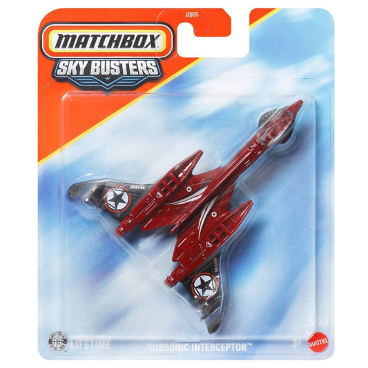Matchbox Sky Busters 1:64 - Avion Subsonic Interceptor