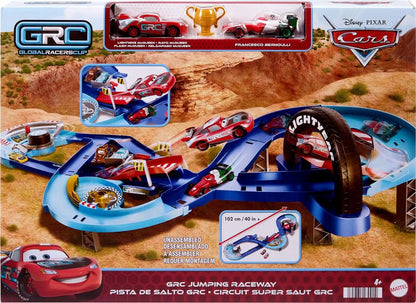 Set Masinute cu pista de curse, Disney Pixar Cars GRC