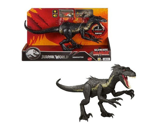 Figurina Jurassic World Ultimate Battle Damage - Indoraptor / 2