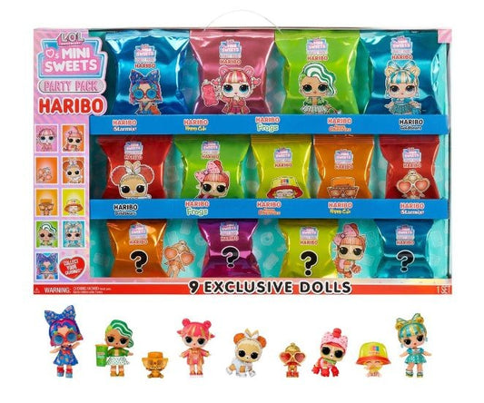 LOL Surprise Mini Sweets Party Pack - 9 papusi