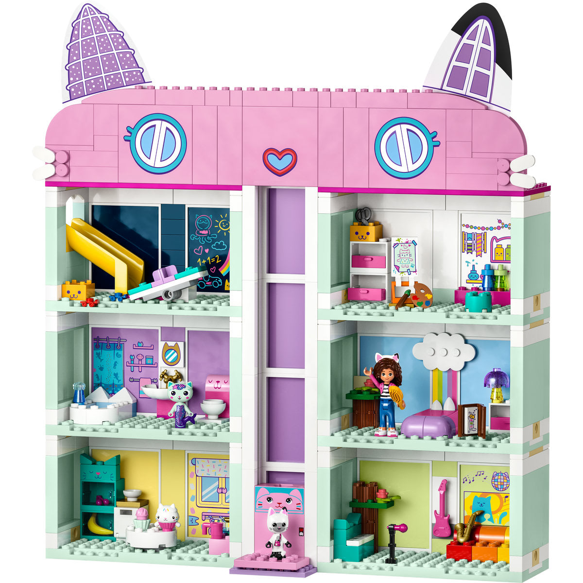 LEGO® Gabby's Dollhouse - Casa de papusi a lui Gabby 10788, 498 piese