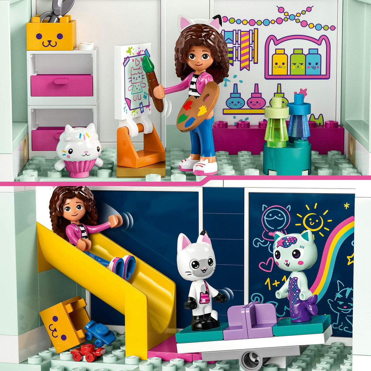 LEGO® Gabby's Dollhouse - Casa de papusi a lui Gabby 10788, 498 piese
