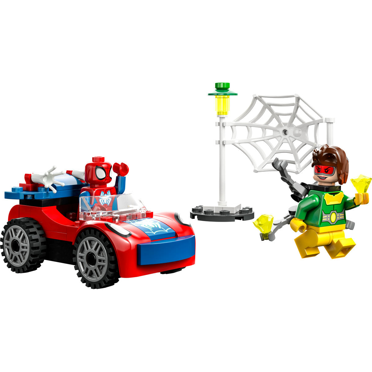 LEGO® Marvel - Masina Omului Paianjen si Doc Ock 10789, 48 piese