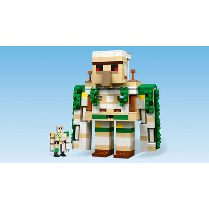 LEGO® Minecraft - Fortareata Golemul de fier 21250, 868 piese