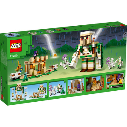 LEGO® Minecraft - Fortareata Golemul de fier 21250, 868 piese