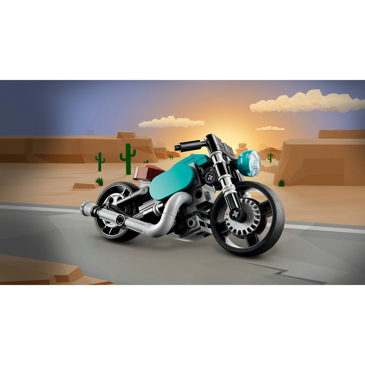 LEGO® Creator 3 in 1 - Motocicleta vintage 31135, 128 piese