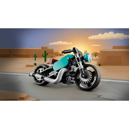 LEGO® Creator 3 in 1 - Motocicleta vintage 31135, 128 piese