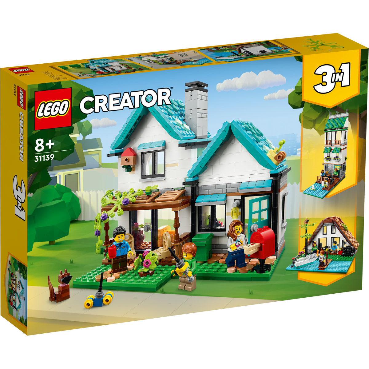 LEGO® Creator 3 in 1 - Casa primitoare 31139, 808 piese