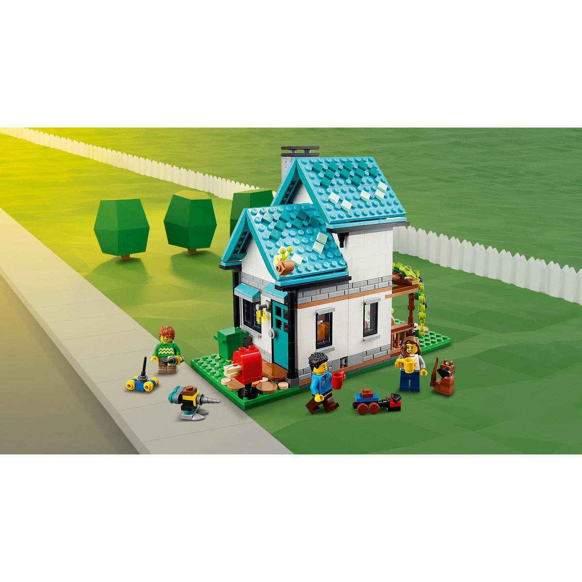 LEGO® Creator 3 in 1 - Casa primitoare 31139, 808 piese