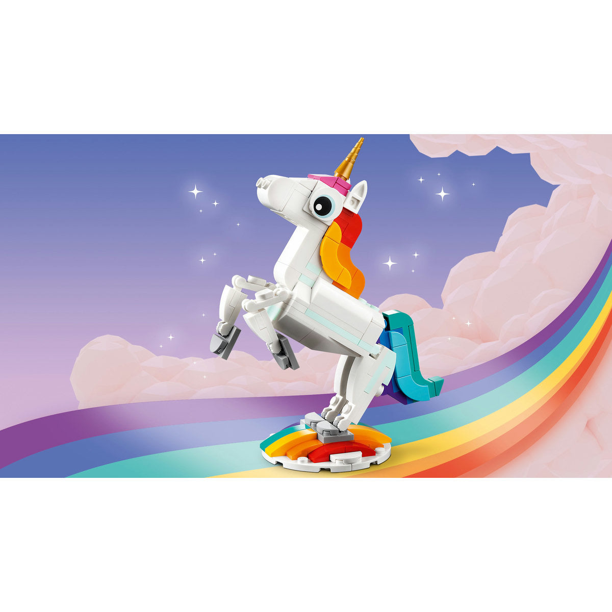 LEGO® Creator 3 in 1 - Unicorn magic 31140, 145 piese