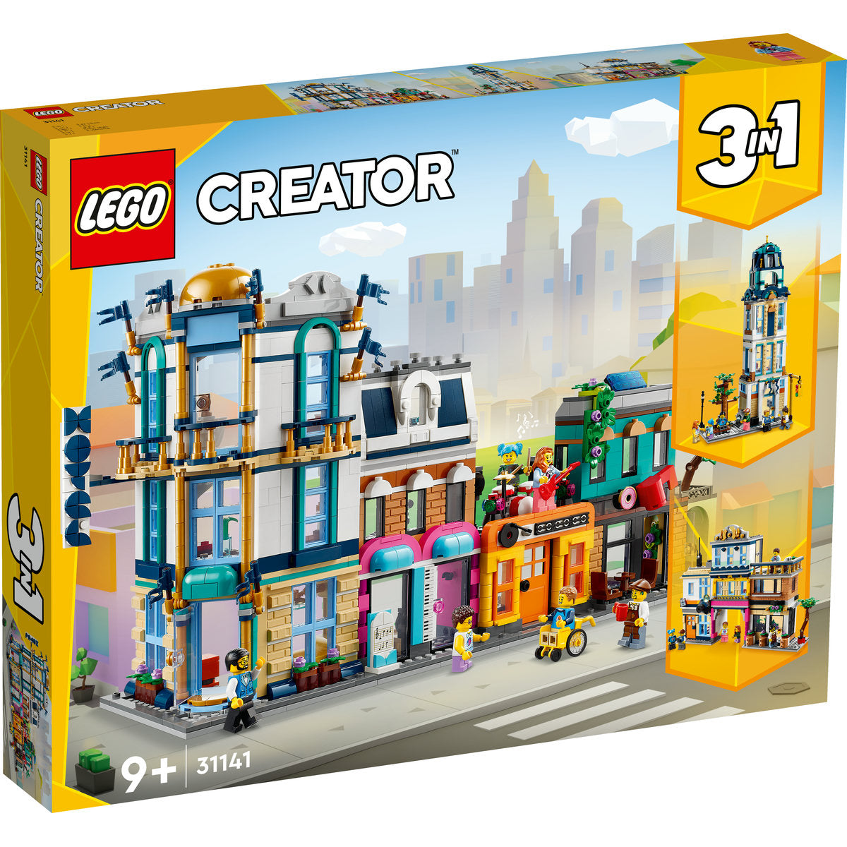 LEGO® Creator 3 in 1 - Strada principala 31141, 1459 piese