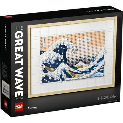 LEGO® ART - Hokusai, Marele val 31208, 1810 piese