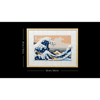 LEGO® ART - Hokusai, Marele val 31208, 1810 piese