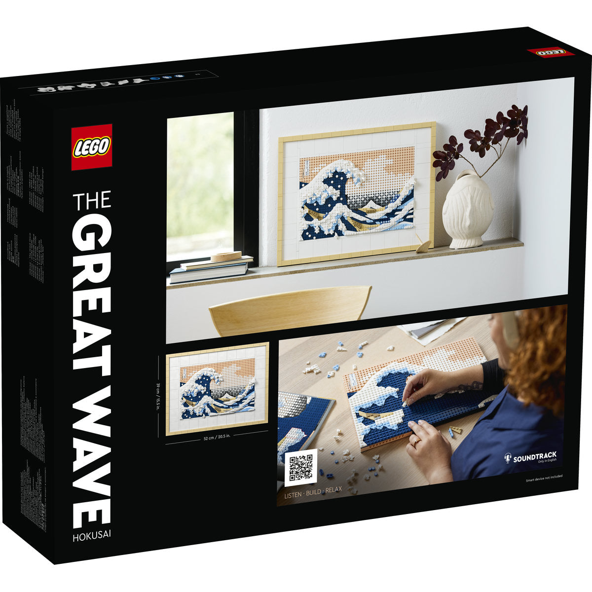 LEGO® ART - Hokusai, Marele val 31208, 1810 piese