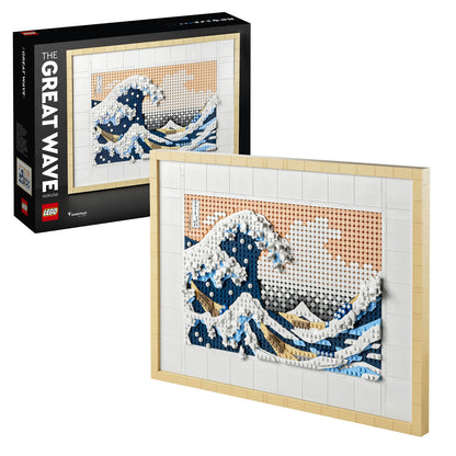 LEGO® ART - Hokusai, Marele val 31208, 1810 piese