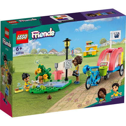 LEGO® Friends - Bicicleta pentru salvarea cainilor 41738, 125 piese