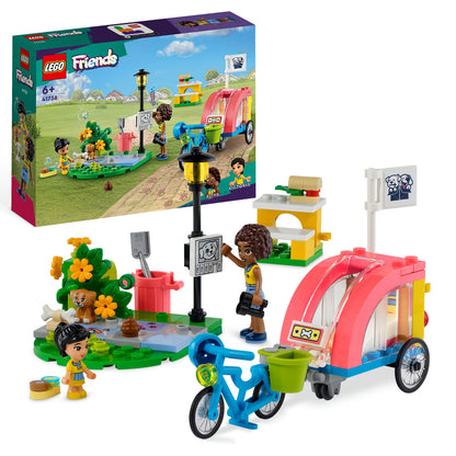 LEGO® Friends - Bicicleta pentru salvarea cainilor 41738, 125 piese