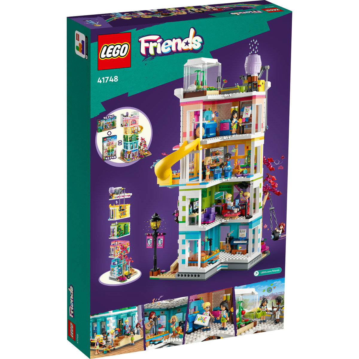 LEGO® Friends - Centrul comunitar din orasul Heartlake 41748, 1513 piese