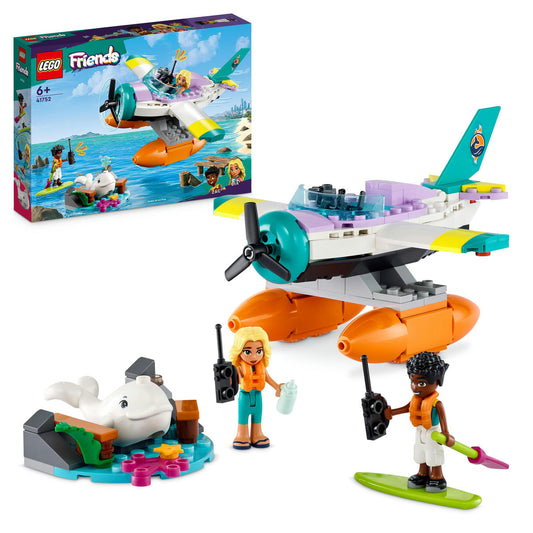 LEGO® Friends - Avion de salvare pe mare 41752, 203 piese