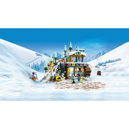 LEGO® Friends - Partie de schi si cafenea 41756, 980 piese