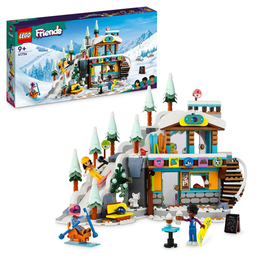 LEGO® Friends - Partie de schi si cafenea 41756, 980 piese