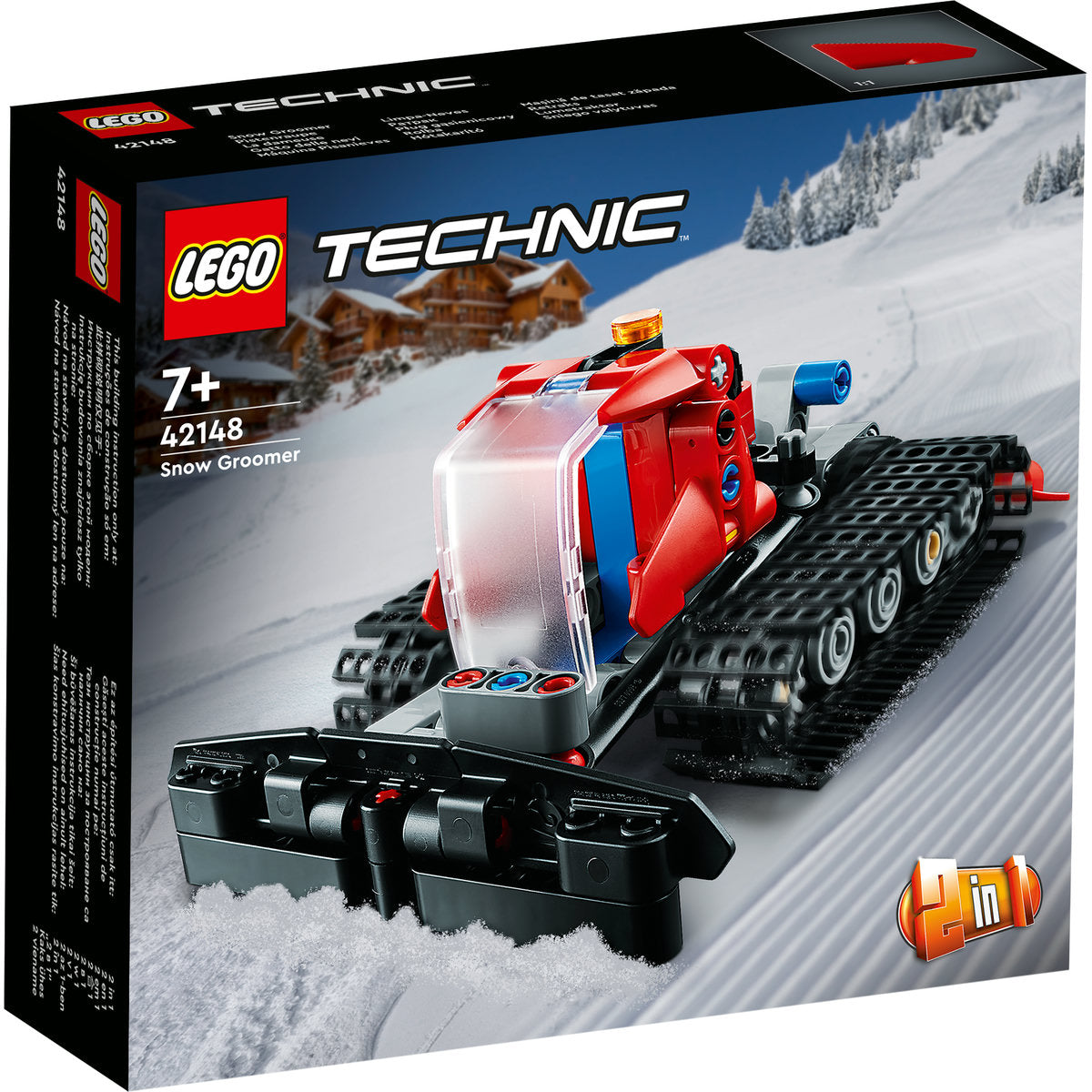 LEGO® Technic - Masina de tasat zapada 42148, 178 piese